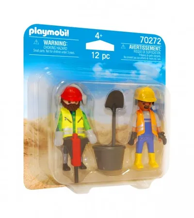 PLAYMOBIL Igračka građevinski radnici 174727