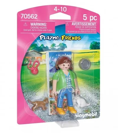 PLAYMOBIL Igračka djevojčica sa mačkama 182878