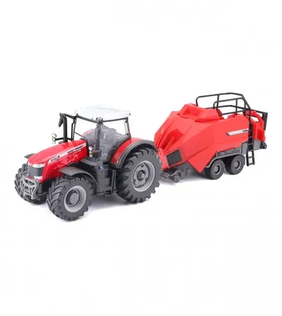 BURAGO Igračka traktor sa prikolicom 18-31850