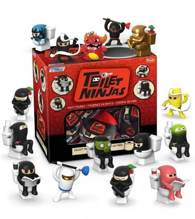 MASTER Igračka figurica toilet ninja u kugli PAKA PAKA 48586C6174