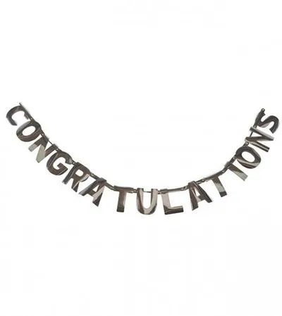 MASTER Baner slova CONGRATULATIONS 2M 5797