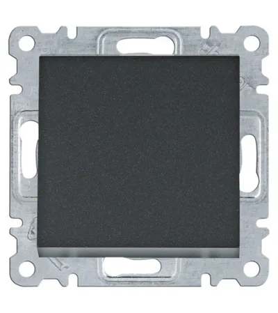 HAGER Prekidač 1P Lumina WL0013 crni