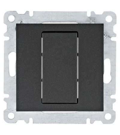 HAGER Poklopac slijepi WL7013 crni
