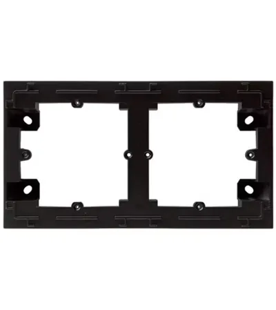 HAGER Adapter 2-struki WL5823 crni