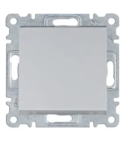 HAGER Prekidač izmjenični 10A WL0022 sivi