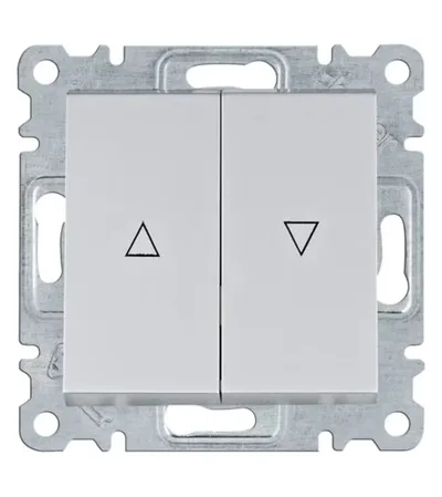 HAGER Prekidač za žaluzine 1P 10A WL0312 sivi