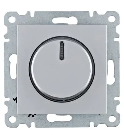 HAGER Dimer rotacioni 60-600W WL4012 sivi