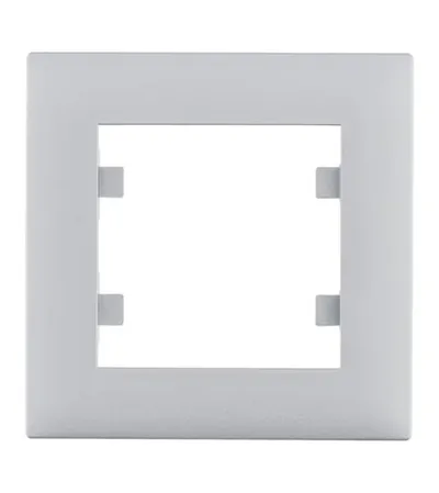 HAGER Okvir 1-struki WL5512 sivi