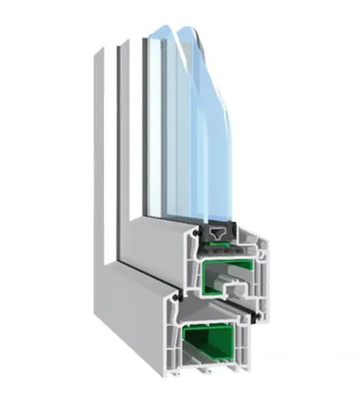 SALAMANDER Prozor PVC 60x80cm mraz desni