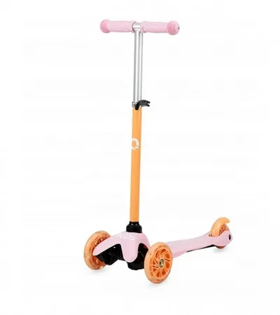 QKIDS Romobil 3 točka LUMIS HUBA00005 Rozi