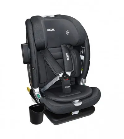 VATAN Autosjedalica 76-150cm 9-36kg antracit ISOFIX GOLDFIX CASUAL VATAN VTN35