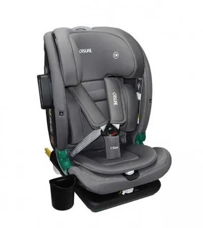 VATAN Autosjedalica 100-150cm 15-36kg siva ISOFIX CLASSFIX CASUAL VTN35
