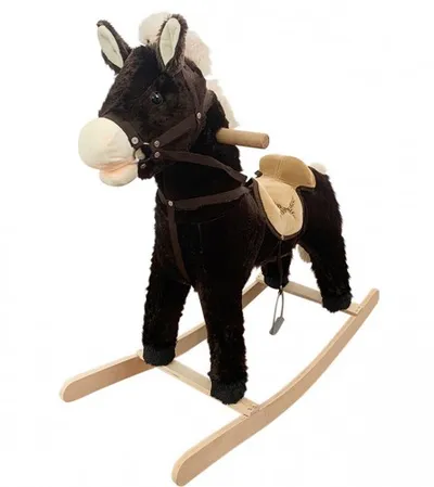MASTER Konj na ljuljanje smeđi 65cm 3506