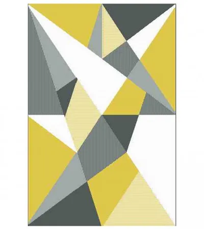 MASTER Tepih Friese soft 120x180 cm žuti F1290