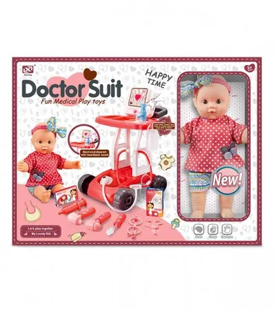 MASTER Igračka Lutka doktorica sa stolom JQ136955F