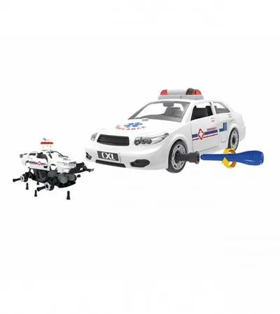 MASTER Igračka Auto policijsko na sklapanje JJ6315B
