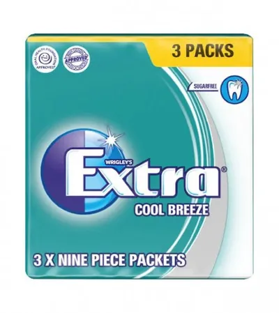 WRIGLEYS Žvakaće gume Extra Cool 9S 3PK 600644