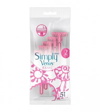 GILLETTE Brijač jednokratni Venus Simply 5kom 600644