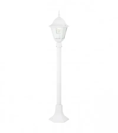 BRILLIANT Fenjer stojeći Newport sa postoljem E27 60W IP23 220-240V bijeli 44285/05