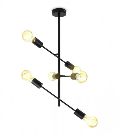 BRILLIANT Luster Retro E27 crna-mat 60W IP20 BKL1344