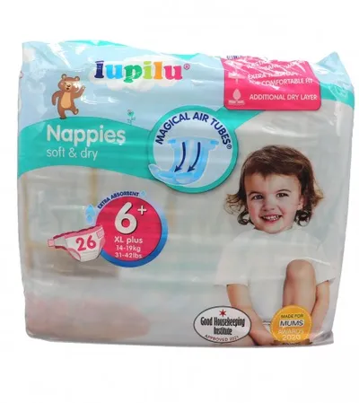 LUPILU Pelene vel.6 Nappies 26/1 602267