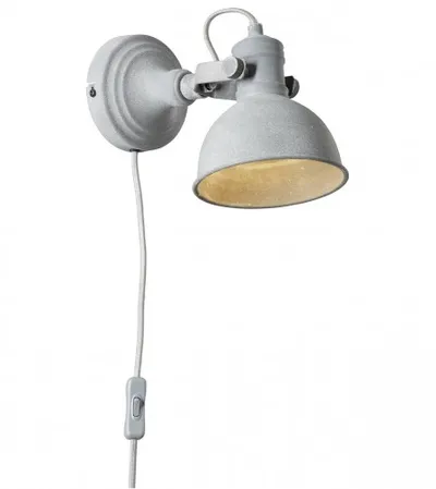 BRILLIANT Lampa LED zidna Katie Qpar 51 GU10 35W siva 90230/70