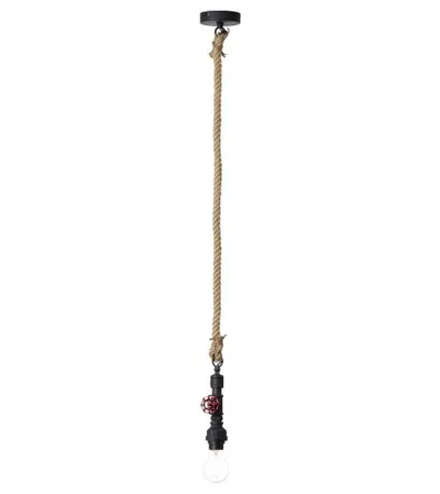BRILLIANT Lampa viseća Torchlamp A60 E27 60W crna 96971/06