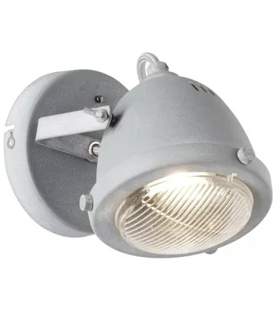 BRILLIANT Lampa zidna Carmen Led GU10 4,8W 3000K siva G55410/70