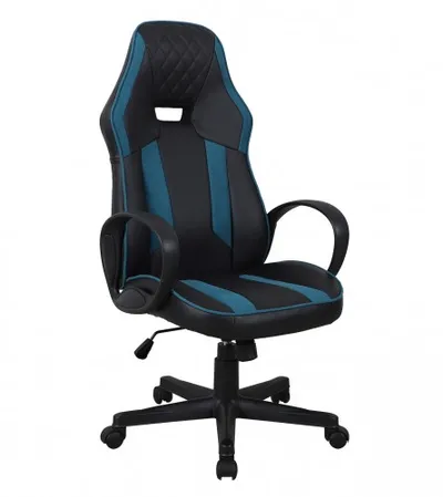 MASTER Stolica kancelarijska 60,5x70x121,5 cm crno-plava CX1503H