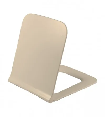 TURKUAZ Wc daska slim duroplast soft close Cappuccino Ibiza 9SC1215S01