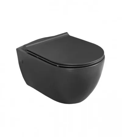 TURKUAZ WC školjka viseća City Rimless bez bide funkcije 019107-W97