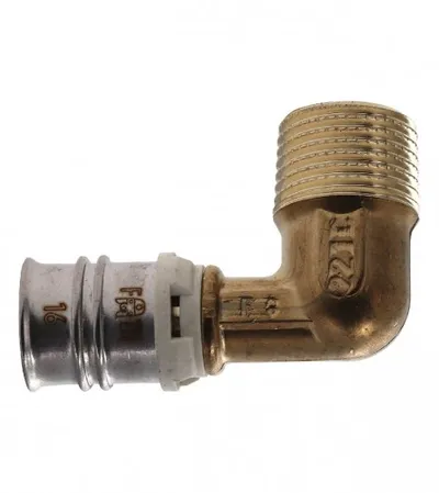 FRANKISCHE Koljeno za grijanje DUO XS 16x1/2" MS 90° VN 8291678201