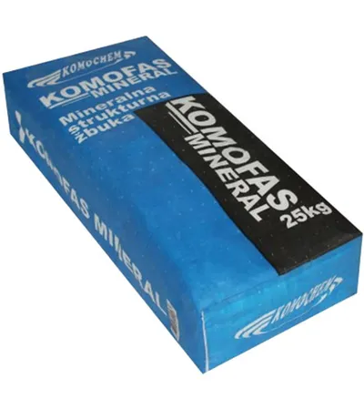 KOMOCHEM Malter završni fasadni Komofas mineral 25-1 2mm utrljani 6873