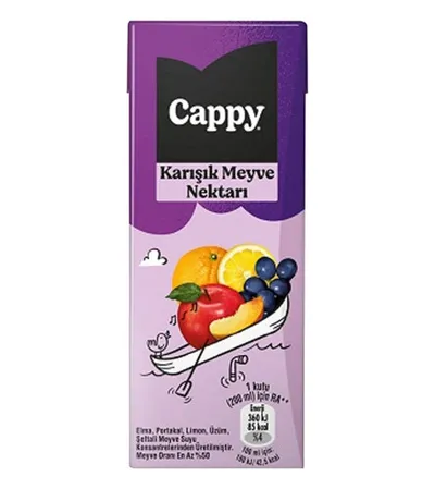 CAPPY Sok mini miks tetrapak 200ml