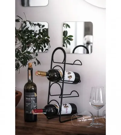 MASTER Stalak za vino žičani 22x11x45,5cm 9055