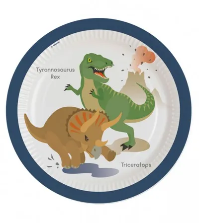 AMSCAN Tanjiri set Happy Dinosaur 9903969-66
