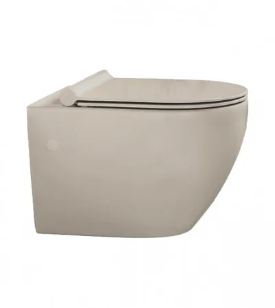 TURKUAZ Wc školjka viseća sa bide funkcijom Cappuccino City rimless 019108-u-97