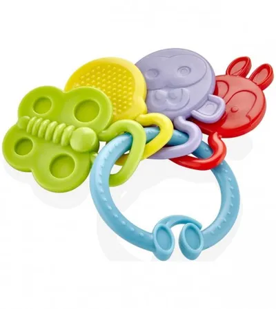 BABYJEM Glodalice za bebe set 4/1 plave 644