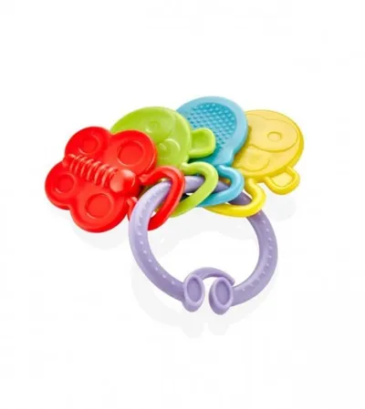 BABYJEM Glodalice za bebe set 4/1 ljubičaste 644