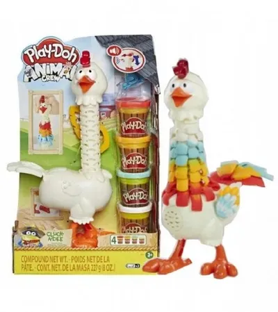 HASBRO Igračka kokoš sa čašicama plastelina Play Doh E6647