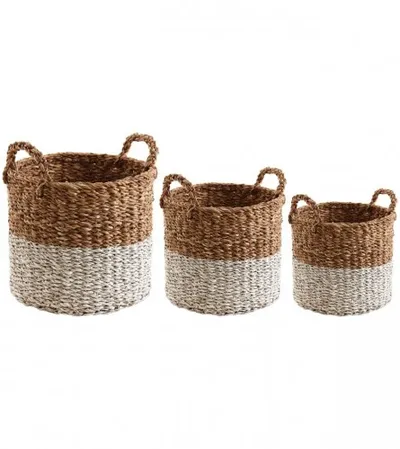 MASTER Saksija natur set 3/1 Boltze Home