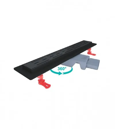 VALTEMO Tuš kanalica Starline Black Base VLD-562410-MT
