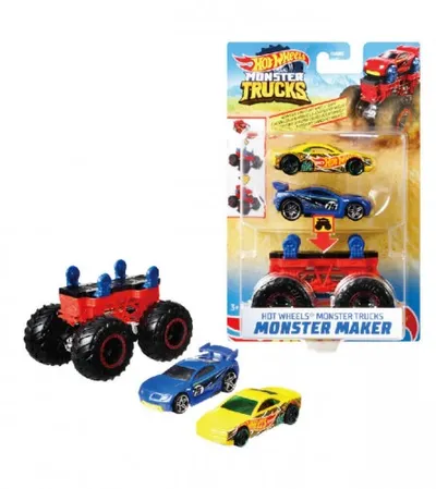 HOT WHEELS Igračka autići i monster džip 90370069