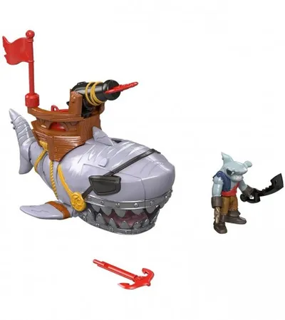 FISHER PRICE Igračka piratski brod ajkula DHH64-2-6225-9633