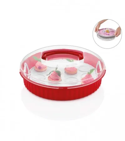 QLUX Kutija za mafine okrugla L-00654