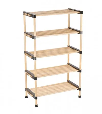 SEOWOOD Polica drvena višenamjenska 55X28X92cm SC-5505