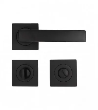 OZEN Kvaka štitom za kupatilo Victoria Black AL0404503