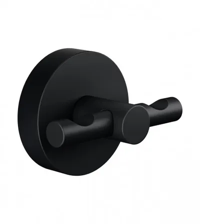 TESA Kuka za kupatilo crna Moon 40564