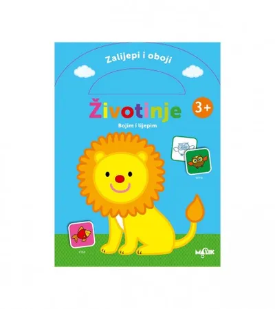 MALIK Bojanka Zalijepi i oboji Životinje plava 00327