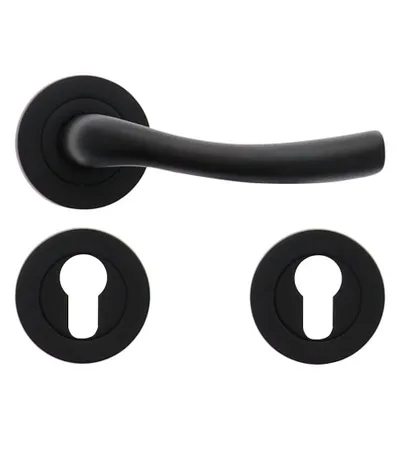 OZEN Kvaka sa štitom cilindar Sezar black AL0404502